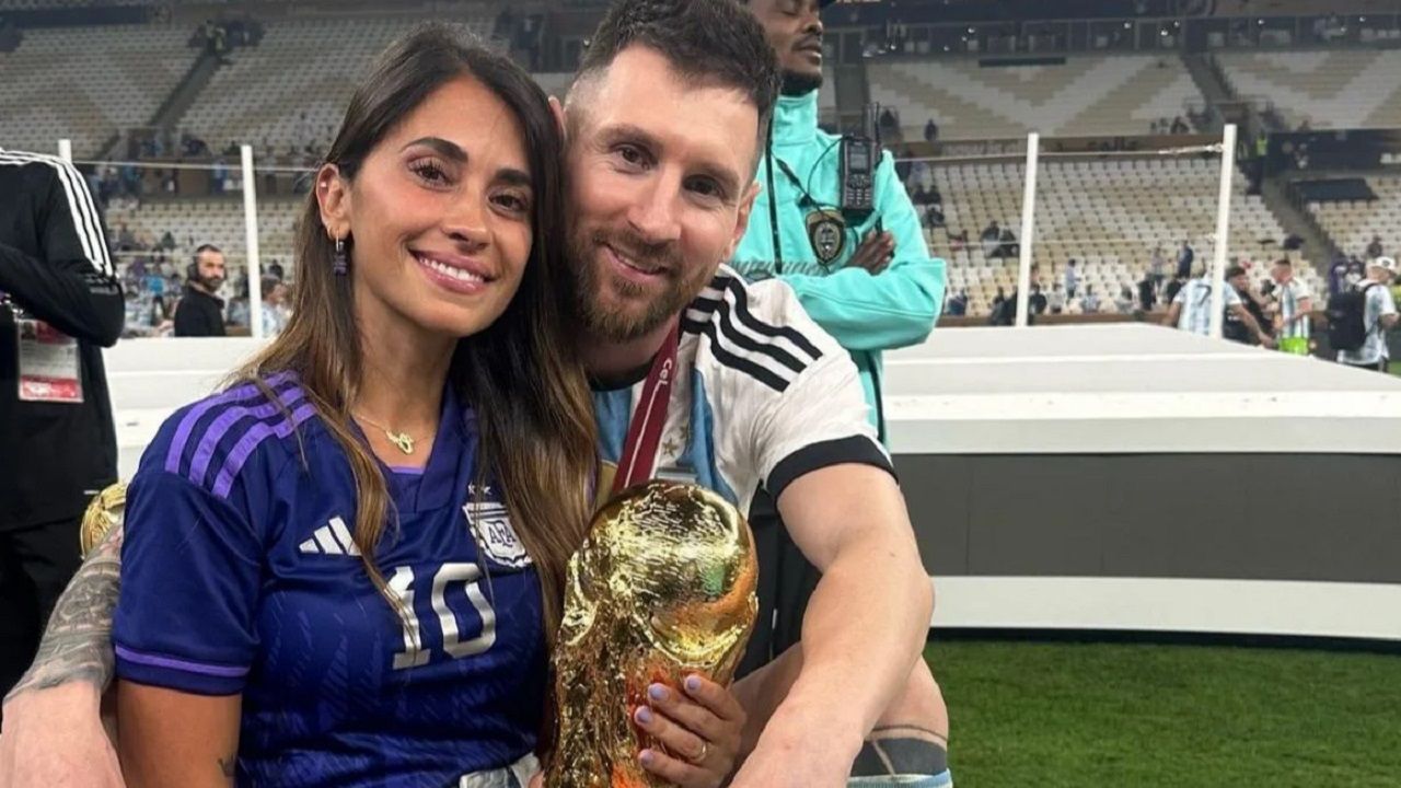 Başarılı futbolcu Messi'nin eşi Antonela Roccuzzo, kendisine hayran bıraktı! Böyle hanımcılık görülmedi!