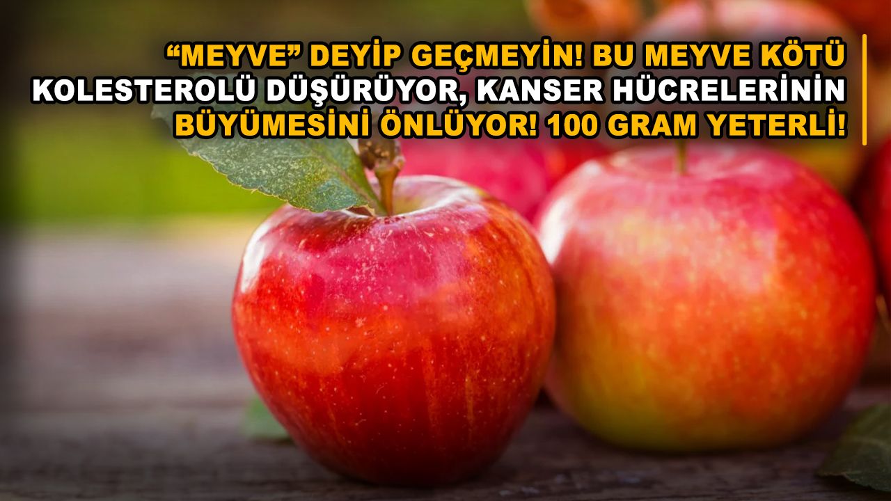 “Meyve” deyip geçmeyin! Bu meyve kötü kolesterolü düşürüyor, kanser hücrelerinin büyümesini önlüyor! 100 gram yeterli!
