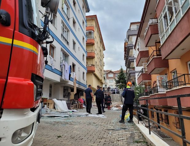 Ankara Mamak’ta doğalgaz patlaması oldu! 1 kişi hayatını kaybetti