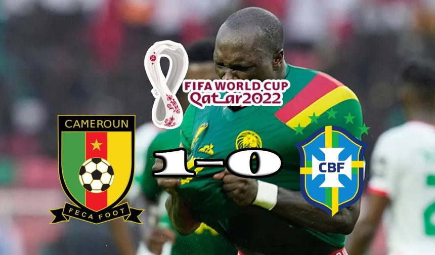 Kamerun Dünya Kupası Defterini Galibiyetle Kapattı